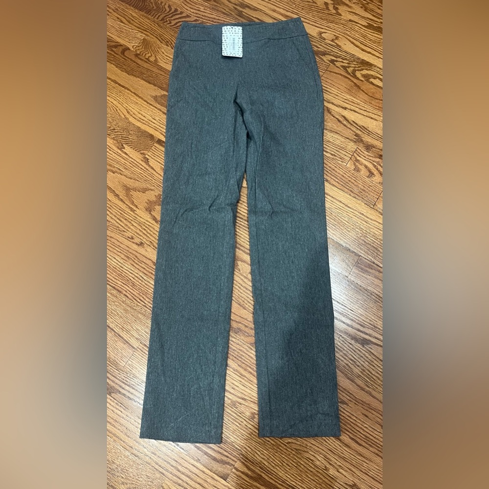 Orig $350 LOUIS FLANNEL GREY PANTS Size 00